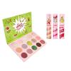 ColourPop Holiday Mischief Duo – The Grinch Eyeshadow Palette (15 shades, 0.63 oz) + Swirl Lip Gloss Kit (3 ct), High-Pigment Eye & Glossy Lip Makeup for Festive Looks