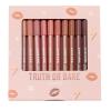 ColourPop Lippie Lip Pencil Vault – 10 High-Pigment, Long-Lasting & Sharpenable Lip Liners with High-Impact Color – Vegan, Cream Formula with Precise Application – Truth or Bare (0.04 oz)(Truth or Bare)