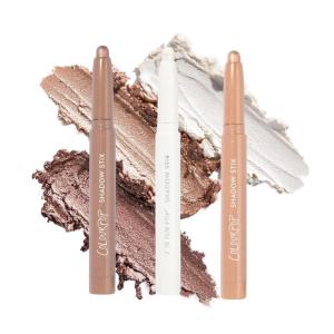 ColourPop Nude Attitude Shadow Stix Makeup Kit – Matte + Shimmer Eyeshadow Make Up Set – Vegan & Cruelty-Free Cream Eyeshadow Sticks with High-Pigment & Metallic Finishes (3 Count)(Metallic Neutrals)