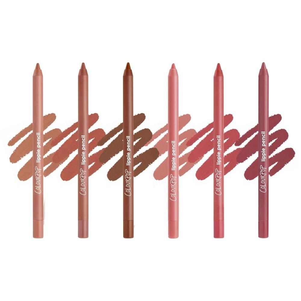 imageColourPop Everyday Lippie Lip Pencil Kit HighPigment LongLasting amp Sharpenable Lip Liner with HighImpact Color Includes Shades Oh Snap Good N Plenty 2 CountBFF BFF2 BFF3 Oh Snap Five Stars Me Again
