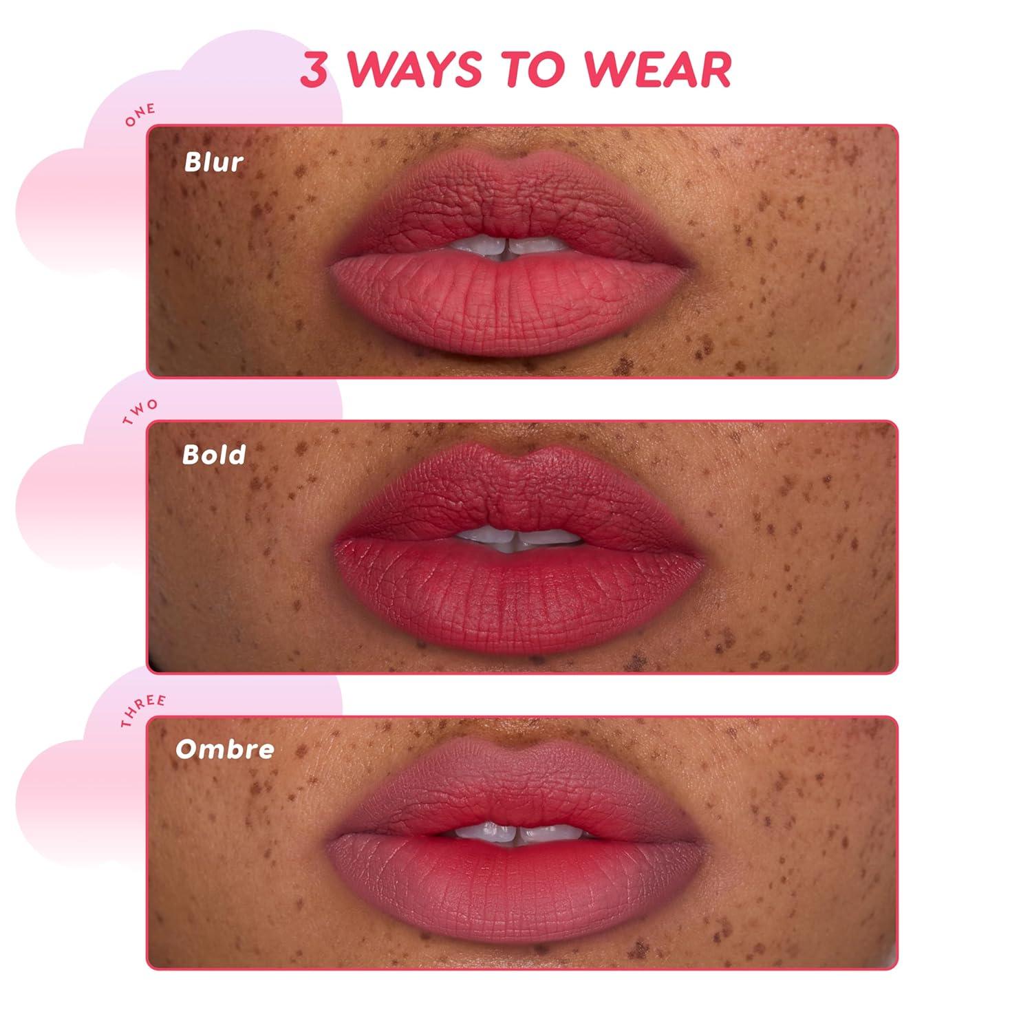 imageColourpop Cloud Whip Liquid Lipstick Duo Blurring Lip Stick with a Soft Finish Infused with Marshmallow Cloudberry amp Hyaluronic Acid Creamy amp NonDrying Cool Pink amp Deep Plum Brown 2 CountSo Dreamy