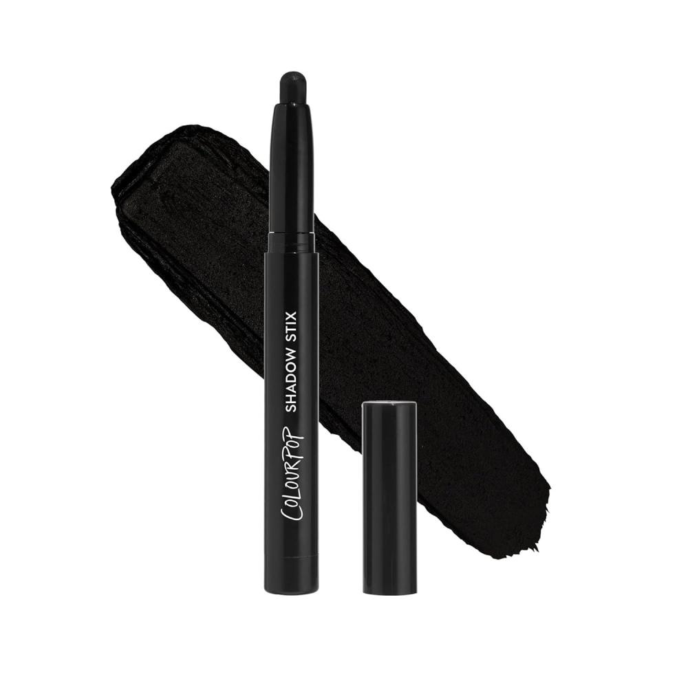 imageColourPop The Classics Shadow Stix Makeup Kit Matte Shimmer Eyeshadow Make Up Set Black Silver amp White Cream Eyeshadow Sticks with HighPigment amp Metallic Finishes 3 CountMidnight Hour
