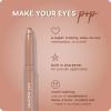 ColourPop The Classics Shadow Stix Makeup Kit – Matte + Shimmer Eyeshadow Make Up Set – Black, Silver & White Cream Eyeshadow Sticks with High-Pigment & Metallic Finishes (3 Count)(Socialite)
