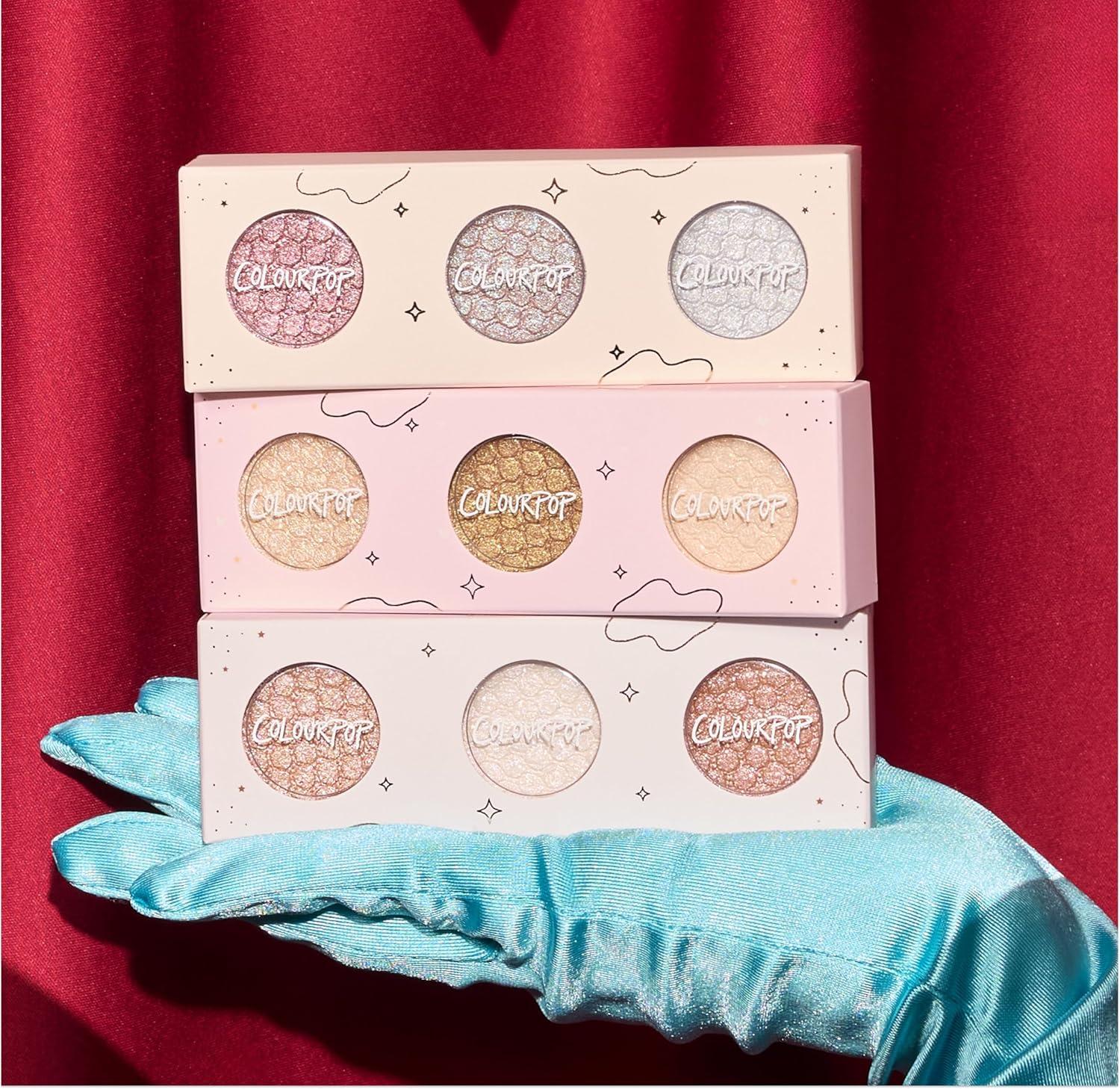 imageColourPop Milk Tea amp Boba Super Shock Eye Shadow Trio HighPigment CrmePowder Silver Plum Eye Makeup Glitter Eyeshadow Set with Zero Fallout and Unique Bouncy Texture 3 CountMatcha and Mochi