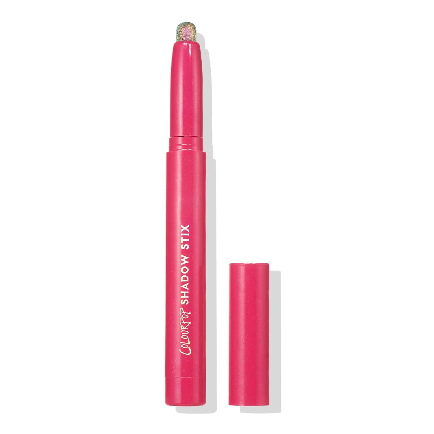 imageColourPop Multichrome Shadow Stix Makeup Kit Pink amp Purple Glitter Eyeshadow Make Up Set Vegan amp CrueltyFree Cream Eyeshadow Sticks with HighPigment amp Metallic Finishes 2 CountStix Galaxy