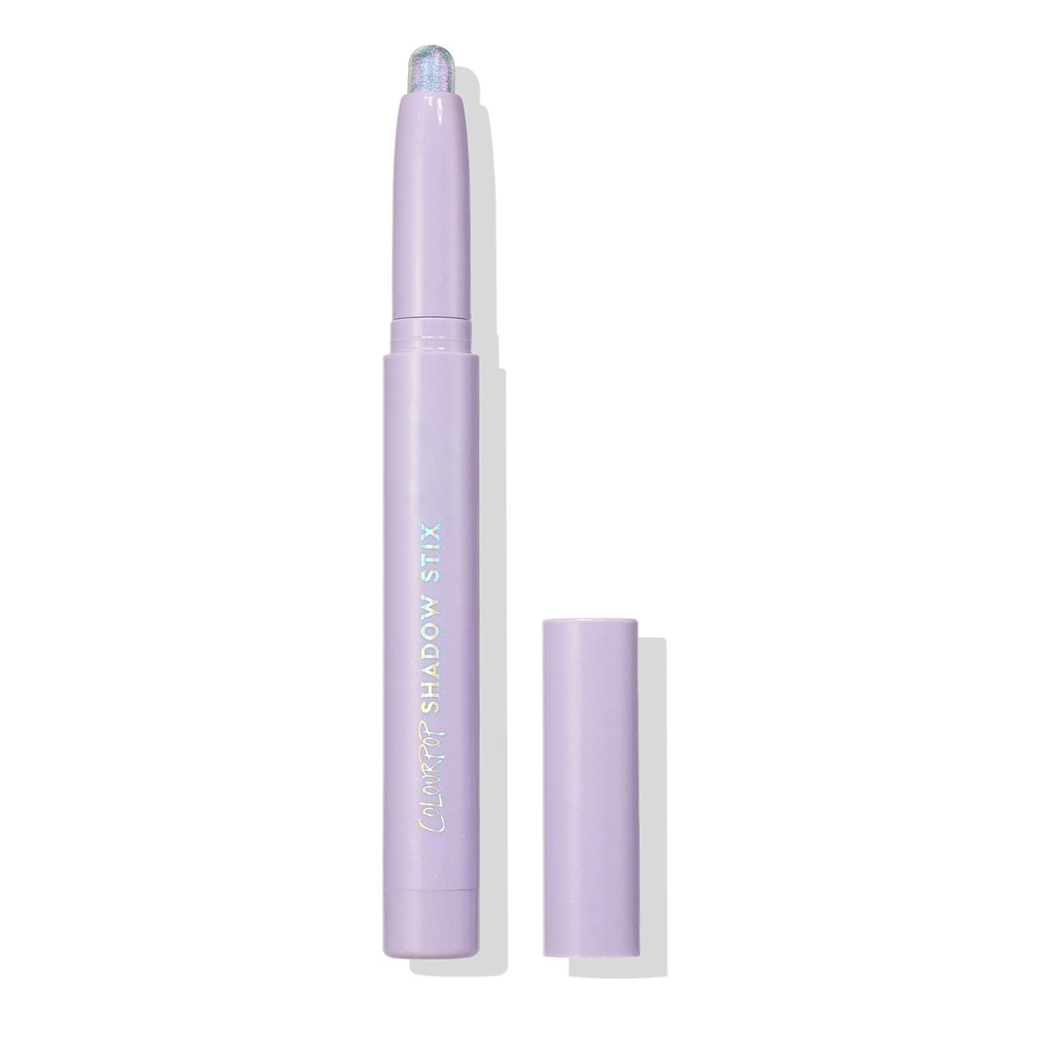 imageColourPop Multichrome Shadow Stix Makeup Kit Pink amp Purple Glitter Eyeshadow Make Up Set Vegan amp CrueltyFree Cream Eyeshadow Sticks with HighPigment amp Metallic Finishes 2 CountCotton Candy
