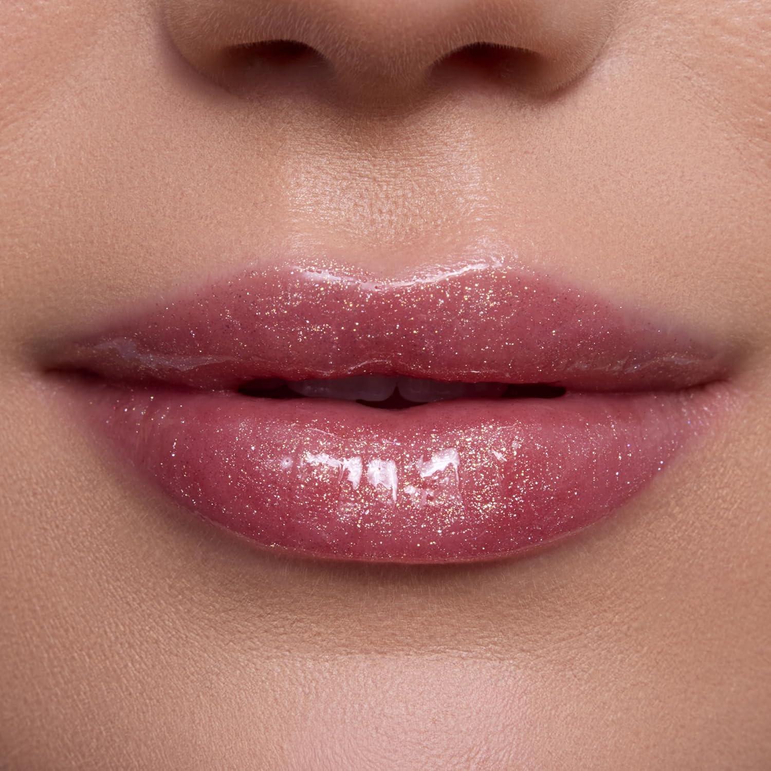 imageColourPop Disney Princess Lip Gloss Duo Ultra Glossy Lip Gloss Courageous Rapunzel Pinky Lilac 024 Fl oz Mademoiselle Belle Rosy Pink 024 Fl oz Hydrating HighShine NonSticky Lip Gloss Set