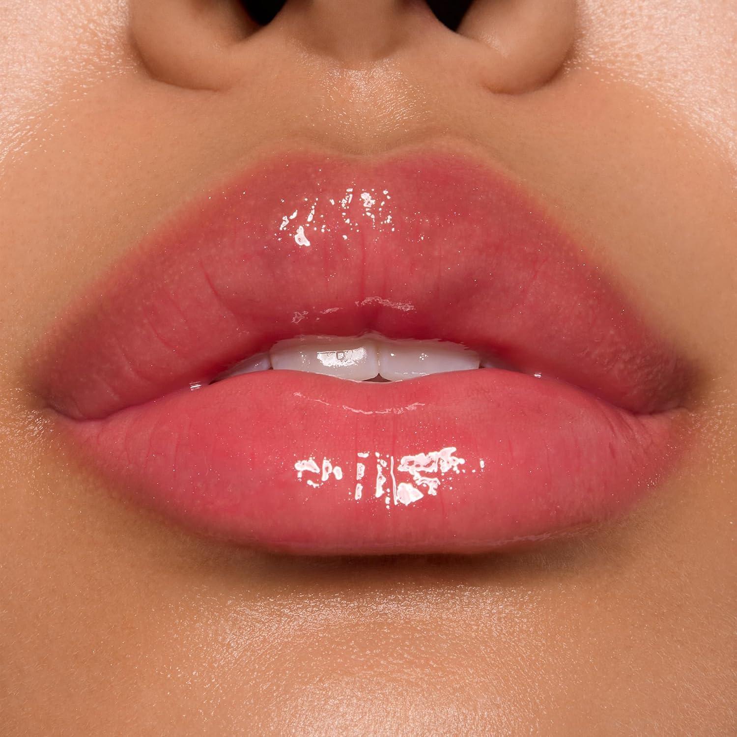 imageColourPop x Stitch Ultra Glossy Lip Gloss Trio Set Hydrating High Shine Non Sticky Lip Gloss Collection with Hyaluronic Acid Kakadu Plum amp Cherry Oil Sheer Pink Shades 3 Pack