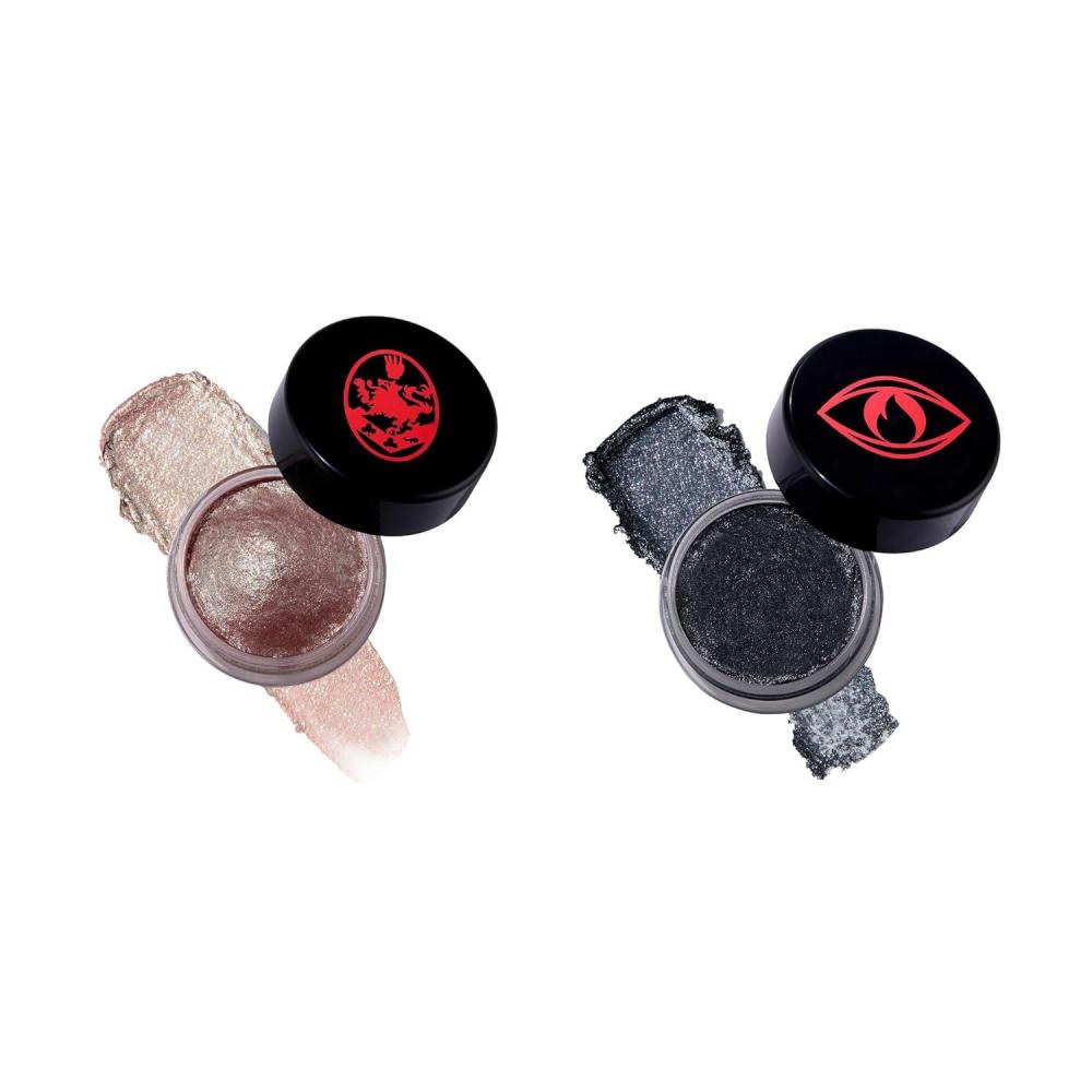 imageColourPop Twilight Eye Bundle Jelly Much Eye Shadow Newborn Army 023 oz Jelly Much Eye Shadow Cullen Coven 023 oz HighPigment Metallic WaterBased Formula for LongWear Shine