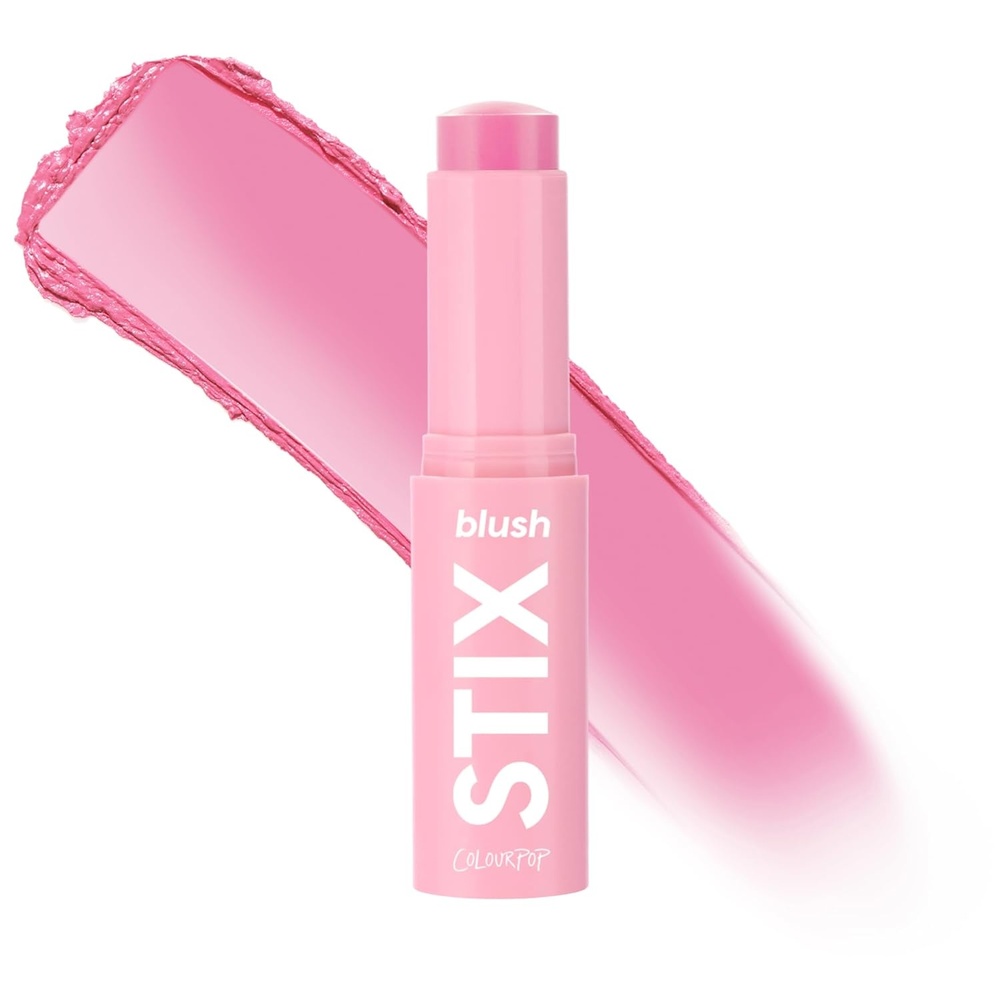 imageColourPop Blush Stix Cream Blush Stick with Dewy Glowy Finish Buildable Blendable Hydrating Lightweight Vegan Makeup for Cheeks New Formula Love to See It Mauvy Rose 028 ozSTier
