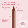 ColourPop Lippie Lip Pencil – High-Pigment, Long-Lasting & Sharpenable Lip Liner with High-Impact Color – Vegan, Cream Formula with Precise Application – Ctrl (0.04 oz)(BFF3 – Deep Nude)