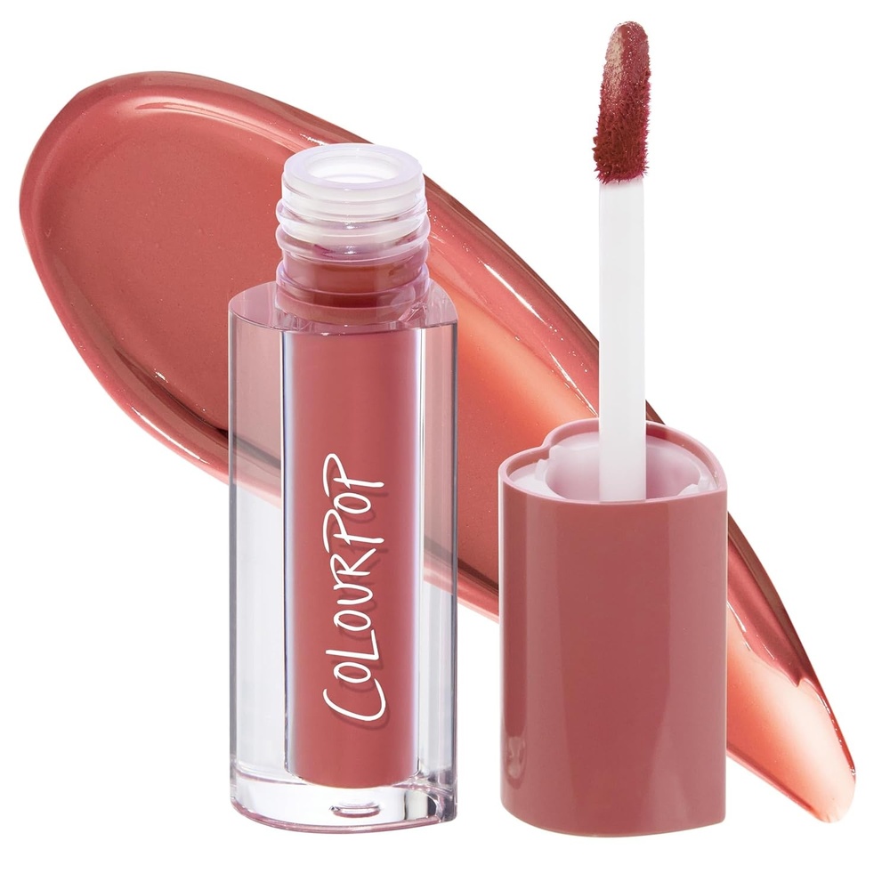 imageColourPop HydraPop Glossy Lip Stain Duo Pink amp Warm Nude Hydrating Lip Gloss Set That Fades Into A Soft Tint NonDrying amp LongLasting WaterBased GlosstoStain Finish 2 CountBaby Fox