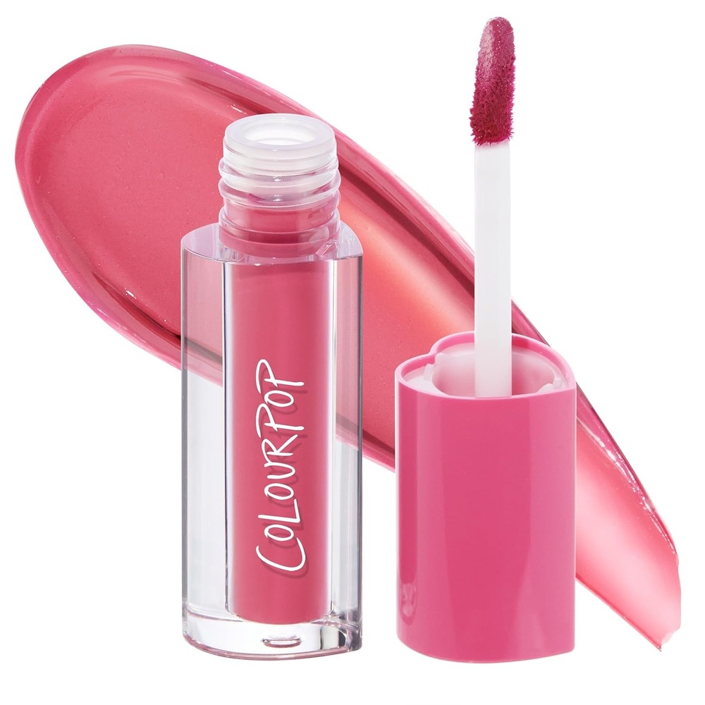 imageColourPop HydraPop Glossy Lip Stain Duo Pink amp Warm Nude Hydrating Lip Gloss Set That Fades Into A Soft Tint NonDrying amp LongLasting WaterBased GlosstoStain Finish 2 CountMantra
