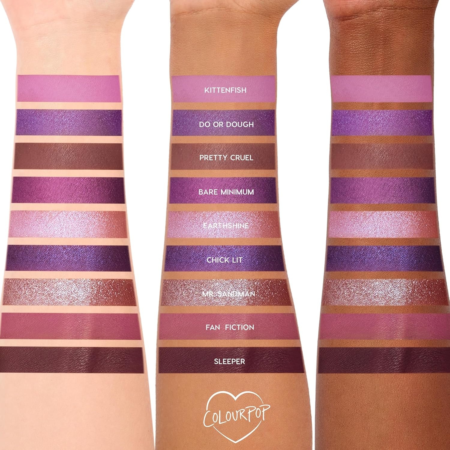 image:imageColourPop Silver Lining Eyeshadow Palette Cool Toned Silver Grey White amp Black Eyeshadow Palette with Matte amp Glitter Finishes HighPigment Smokey Eye Makeup with Longwear Formula 03 ozIts My Pleasure