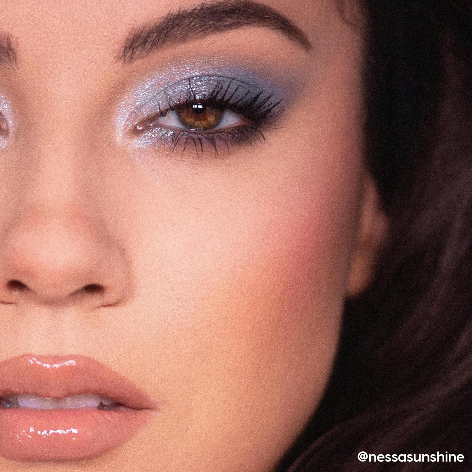 image:imageColourPop Silver Lining Eyeshadow Palette Cool Toned Silver Grey White amp Black Eyeshadow Palette with Matte amp Glitter Finishes HighPigment Smokey Eye Makeup with Longwear Formula 03 ozSo Elemental