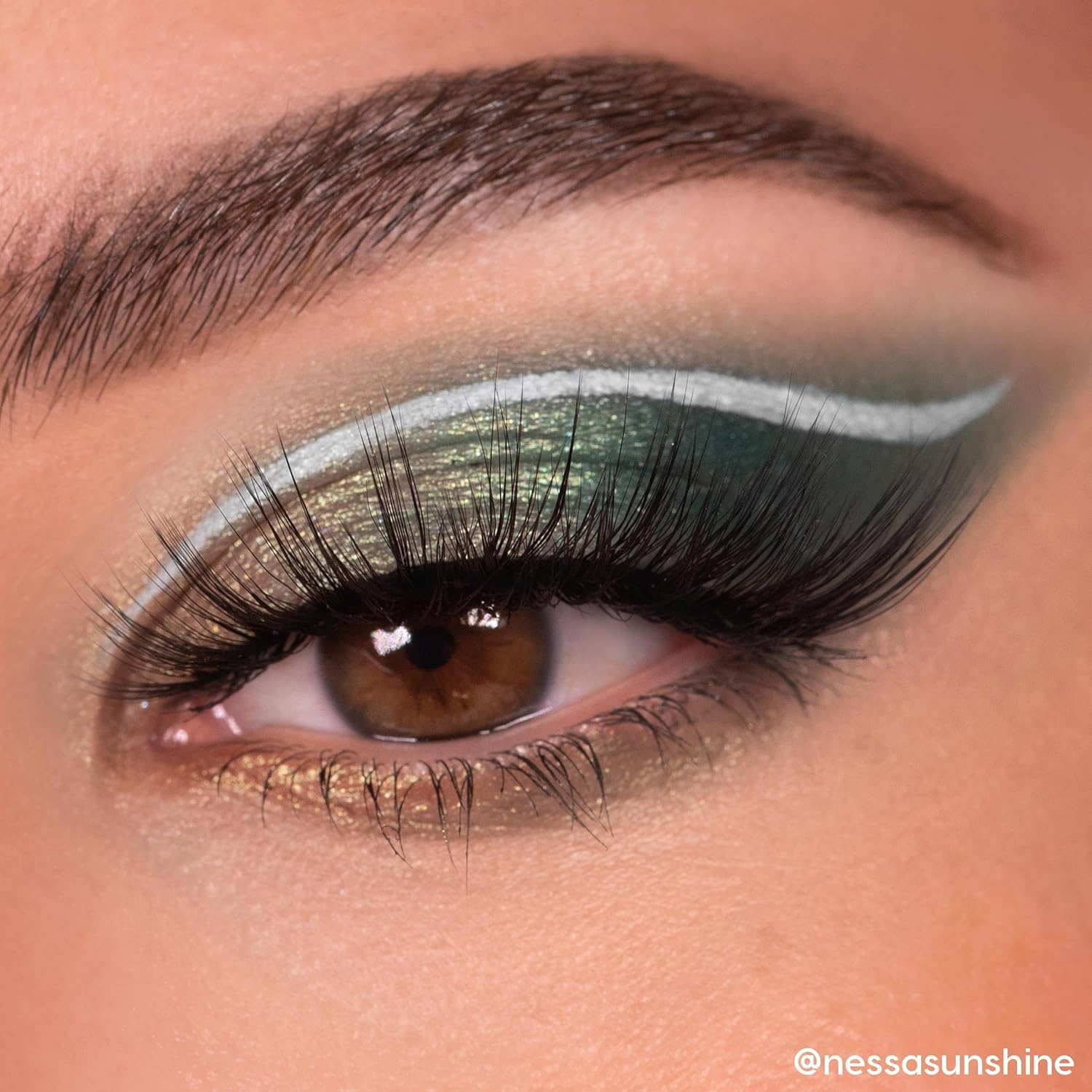 image:imageColourPop Silver Lining Eyeshadow Palette Cool Toned Silver Grey White amp Black Eyeshadow Palette with Matte amp Glitter Finishes HighPigment Smokey Eye Makeup with Longwear Formula 03 ozJust My Luck