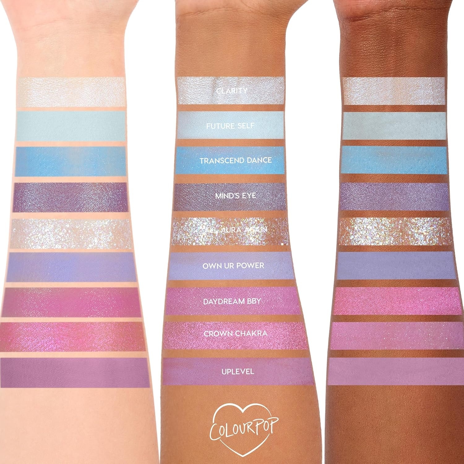 image:imageColourPop Silver Lining Eyeshadow Palette Cool Toned Silver Grey White amp Black Eyeshadow Palette with Matte amp Glitter Finishes HighPigment Smokey Eye Makeup with Longwear Formula 03 ozIn a Trance