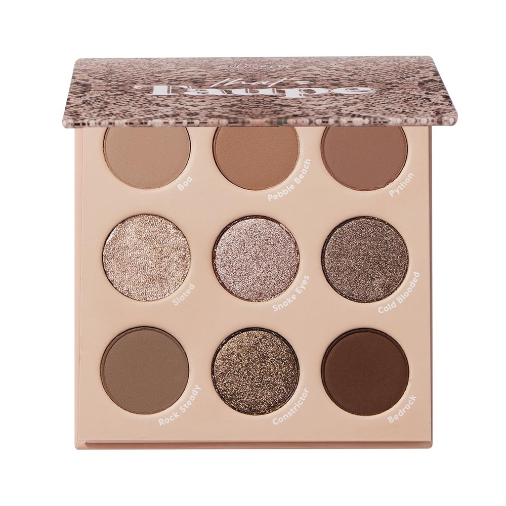 image:imageColourPop Silver Lining Eyeshadow Palette Cool Toned Silver Grey White amp Black Eyeshadow Palette with Matte amp Glitter Finishes HighPigment Smokey Eye Makeup with Longwear Formula 03 ozThats Taupe