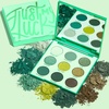 ColourPop Silver Lining Eyeshadow Palette – Cool Toned Silver, Grey, White & Black Eyeshadow Palette with Matte & Glitter Finishes – High-Pigment Smokey Eye Makeup with Longwear Formula (0.3 oz)(Just My Luck)