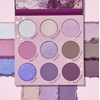 ColourPop Silver Lining Eyeshadow Palette – Cool Toned Silver, Grey, White & Black Eyeshadow Palette with Matte & Glitter Finishes – High-Pigment Smokey Eye Makeup with Longwear Formula (0.3 oz)(All Amethyst)