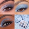 ColourPop Silver Lining Eyeshadow Palette – Cool Toned Silver, Grey, White & Black Eyeshadow Palette with Matte & Glitter Finishes – High-Pigment Smokey Eye Makeup with Longwear Formula (0.3 oz)(So Elemental)