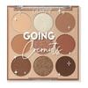 ColourPop Silver Lining Eyeshadow Palette – Cool Toned Silver, Grey, White & Black Eyeshadow Palette with Matte & Glitter Finishes – High-Pigment Smokey Eye Makeup with Longwear Formula (0.3 oz)(Going Coconuts)