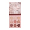 ColourPop Silver Lining Eyeshadow Palette – Cool Toned Silver, Grey, White & Black Eyeshadow Palette with Matte & Glitter Finishes – High-Pigment Smokey Eye Makeup with Longwear Formula (0.3 oz)(Blush Crush)