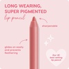 ColourPop Lippie Lip Pencil – High-Pigment, Long-Lasting & Sharpenable Lip Liner with High-Impact Color – Vegan, Cream Formula with Precise Application – Ashton (0.35 oz)(Oh Snap)