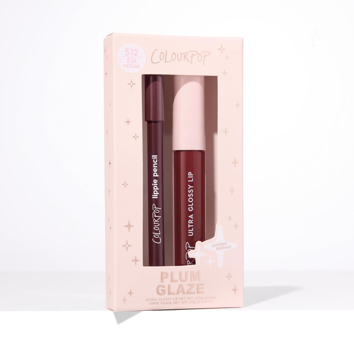 image:imageColourPop Extra Mocha Lip Kit HighPigment LongLasting amp Sharpenable Lip Liner and Lip Gloss with HighImpact Color Includes Shades Pitch amp Ciao Babe 2 CountPlum Glaze