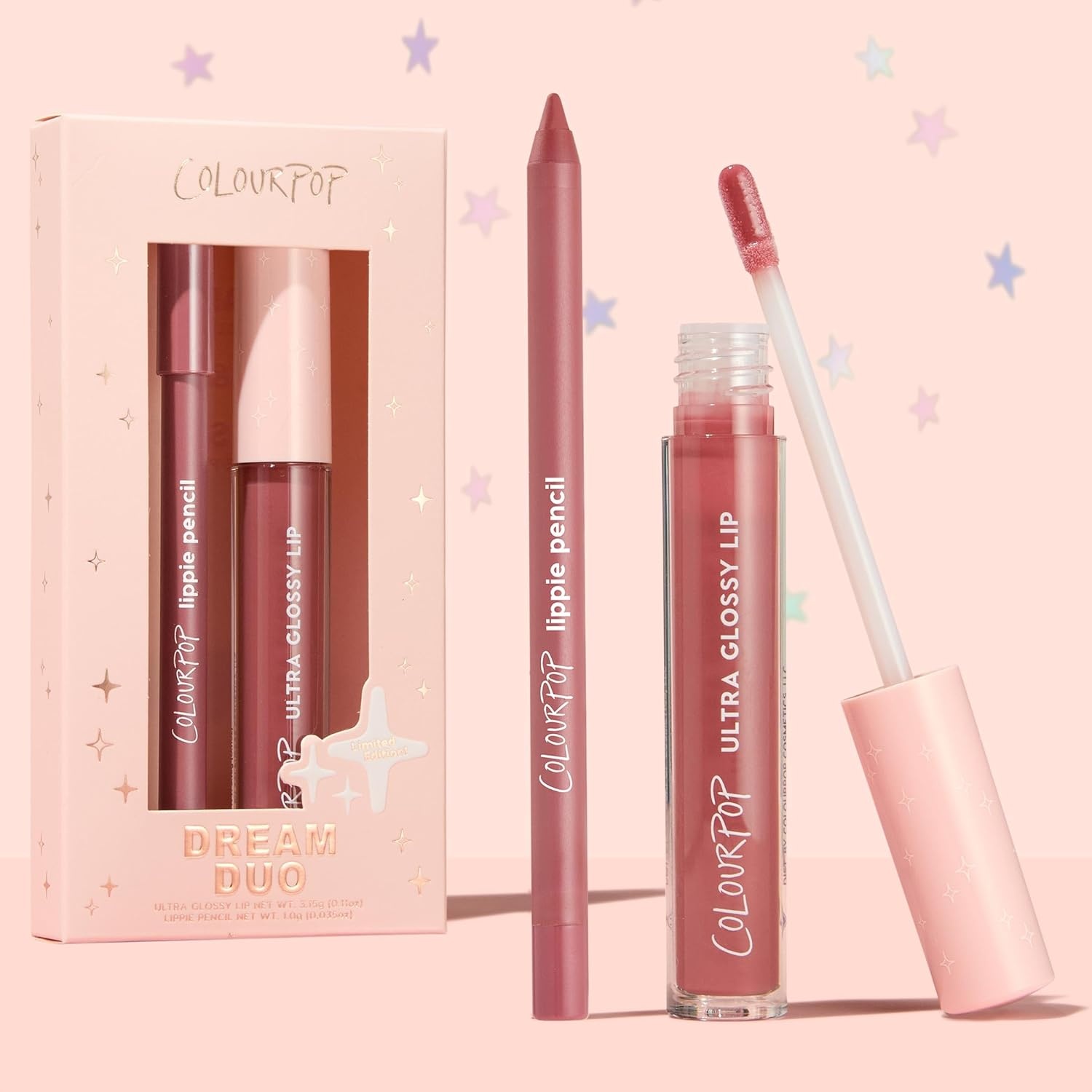 image:imageColourPop Extra Mocha Lip Kit HighPigment LongLasting amp Sharpenable Lip Liner and Lip Gloss with HighImpact Color Includes Shades Pitch amp Ciao Babe 2 CountDream Duo
