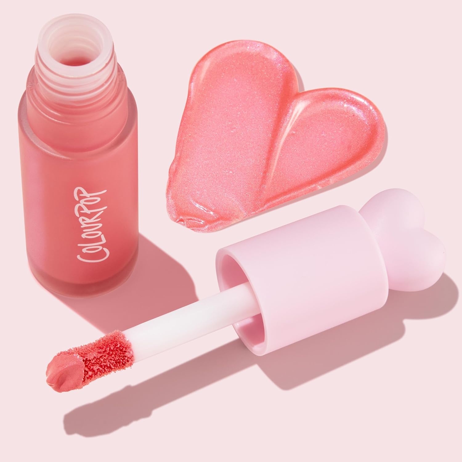 image:imageColourPop HiLite Dewy Liquid Highlighter Liquid Blush Face Body Illuminator Weightless Pink Blush with Hyaluronic Acid Glowy Summer Makeup Set for Radiant Cheeks 2 CountI Love It