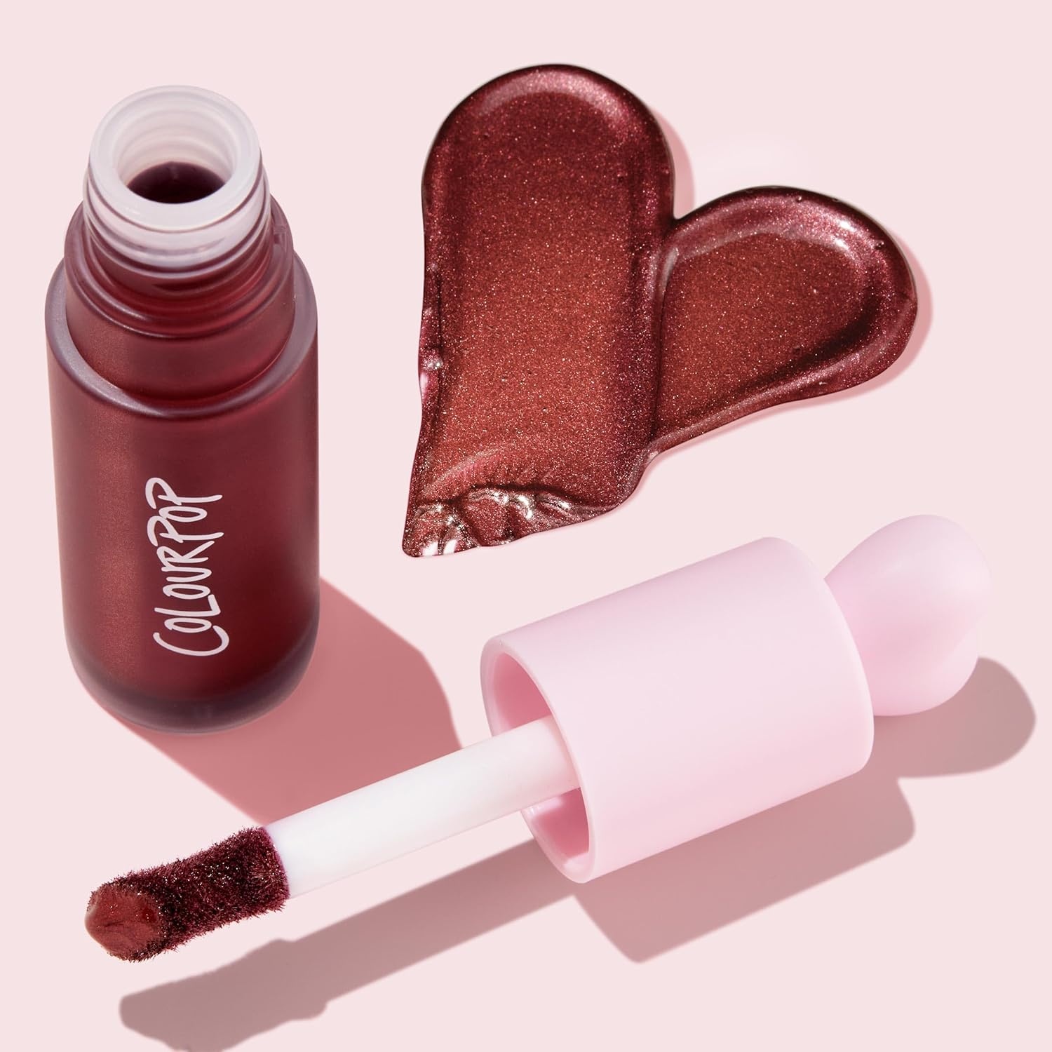 image:imageColourPop HiLite Dewy Liquid Highlighter Liquid Blush Face Body Illuminator Weightless Pink Blush with Hyaluronic Acid Glowy Summer Makeup Set for Radiant Cheeks 2 CountWine N Dine