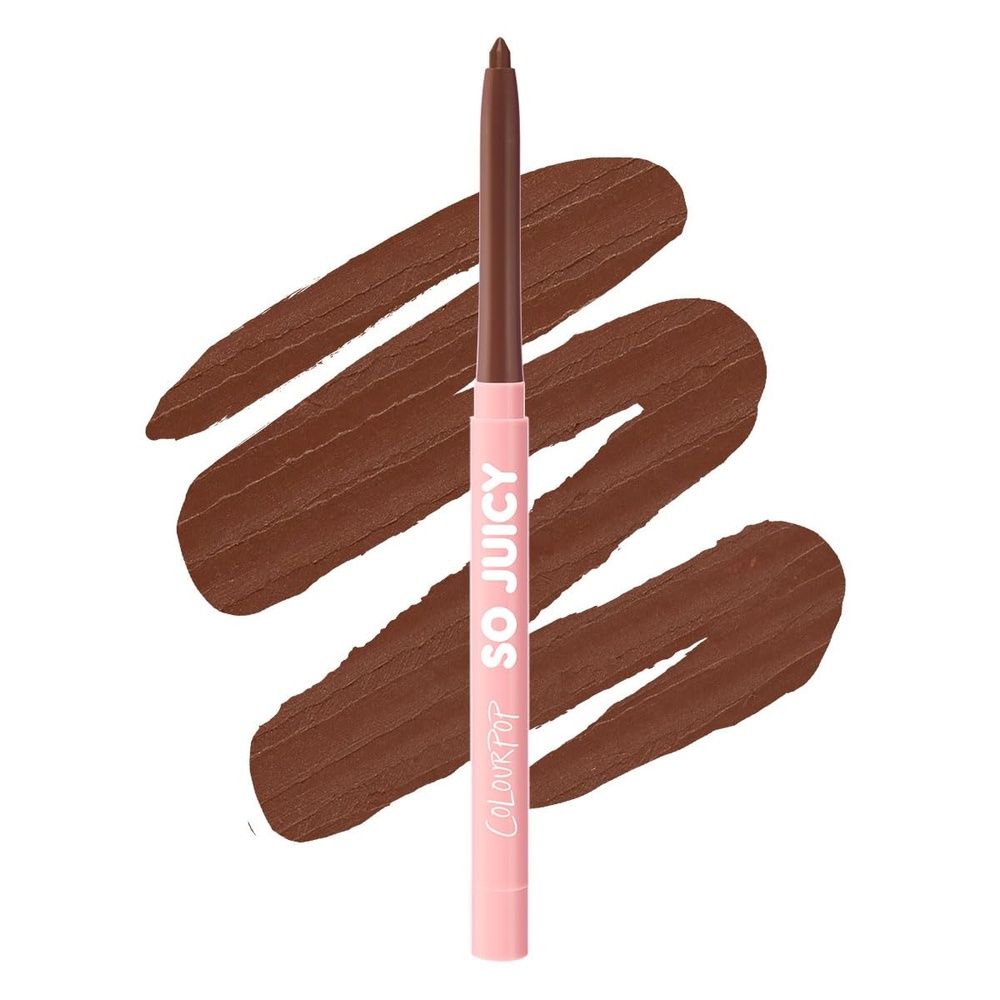 image:imageColourPop So Juicy Plumping Lip Liner Set Long Lasting Lip Pencil Kit with Peptides Ceramides Peppermint Neutral Mauve Pink Nude Shades 3 CountSlay