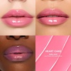 ColourPop So Juicy Plumping Lip Gloss Balm – Hydrating Lip Gloss & Balm Hybrid with Peptides – Non-Sticky Formula – Visibly Plumps Lips & Delivers Buildable Color – Dinner Date (0.07 oz)(Heart Cake)