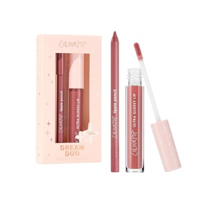 ColourPop Extra Mocha Lip Kit – High-Pigment, Long-Lasting & Sharpenable Lip Liner and Lip Gloss with High-Impact Color – Includes Shades Pitch & Ciao Babe (2 Count)(Dream Duo)
