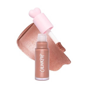 ColourPop Hi-Lite Dewy Liquid Highlighter + Liquid Blush – Face + Body Illuminator + Weightless Pink Blush with Hyaluronic Acid – Glowy Summer Makeup Set for Radiant Cheeks (2 Count)(City Walk)