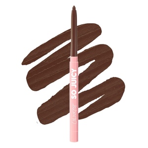 ColourPop So Juicy Plumping Lip Liner Set – Long Lasting Lip Pencil Kit with Peptides, Ceramides + Peppermint – Neutral Mauve, Pink + Nude Shades (3 Count)(Mocha Latte)