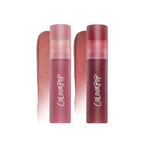 Colourpop Cloud Whip Liquid Lipstick Set – Blurring Lip Stick with a Soft Finish – Infused with Marshmallow, Cloudberry & Hyaluronic Acid – Creamy & Non-Drying – Pink Nude + Neutral Rose (2 Count)(Floating On Air / Pretty Aura)