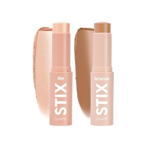 Colourpop Sunny Glow Makeup Kit – Cream Bronzer Stick + Cream Highlighter Stick – Makeup Set for Buildable Glow, Contouring & Sunkissed Definition – Vegan & Cruelty-Free (2 Count)(Sunny Glow Kit)