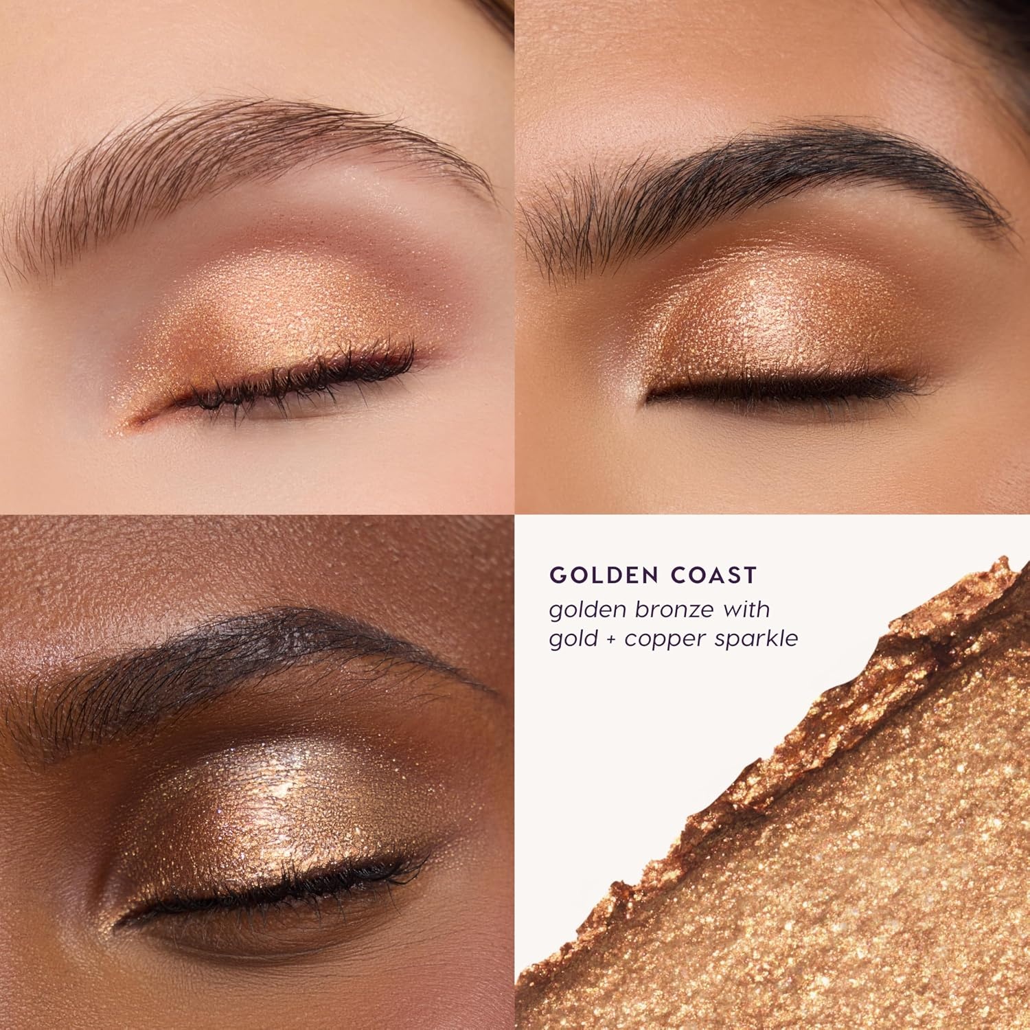 image:imageColourPop Jelly Much Gel Eyeshadow Stick WaterBased Shimmer Eye Shadow Stick for Eyes Cheeks amp Lips WetLook Shine amp Sparkle Finish Cooling Glide Formula Big Energy 01 ozGolden Coast