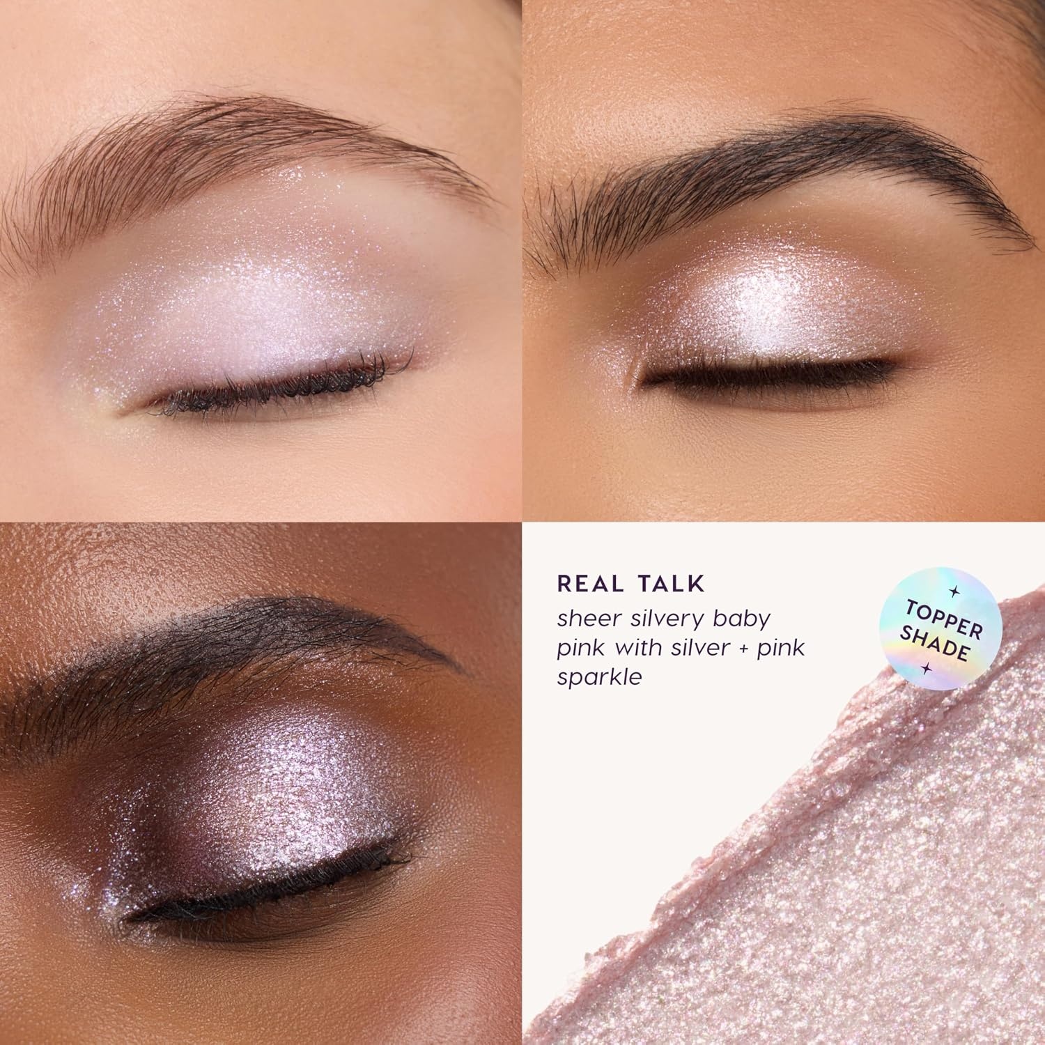image:imageColourPop Jelly Much Gel Eyeshadow Stick WaterBased Shimmer Eye Shadow Stick for Eyes Cheeks amp Lips WetLook Shine amp Sparkle Finish Cooling Glide Formula Big Energy 01 ozReal Talk