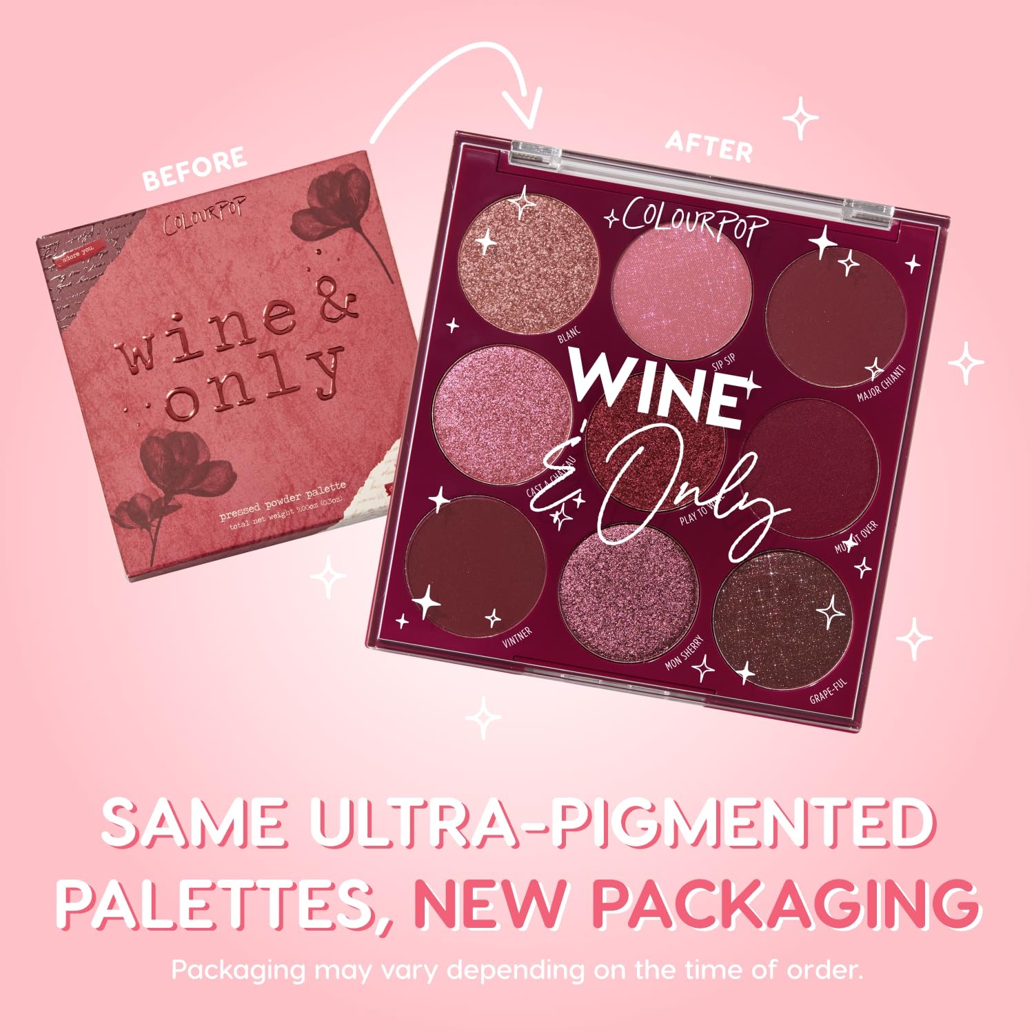 image:imageColourpop Pink Dreams Eyeshadow Palette Neutral amp Pink Eyeshadow Palette with Matte amp Glitter Finishes High Pigment Cool Toned Eye Makeup with Longwear Formula 03 ozWIne Only