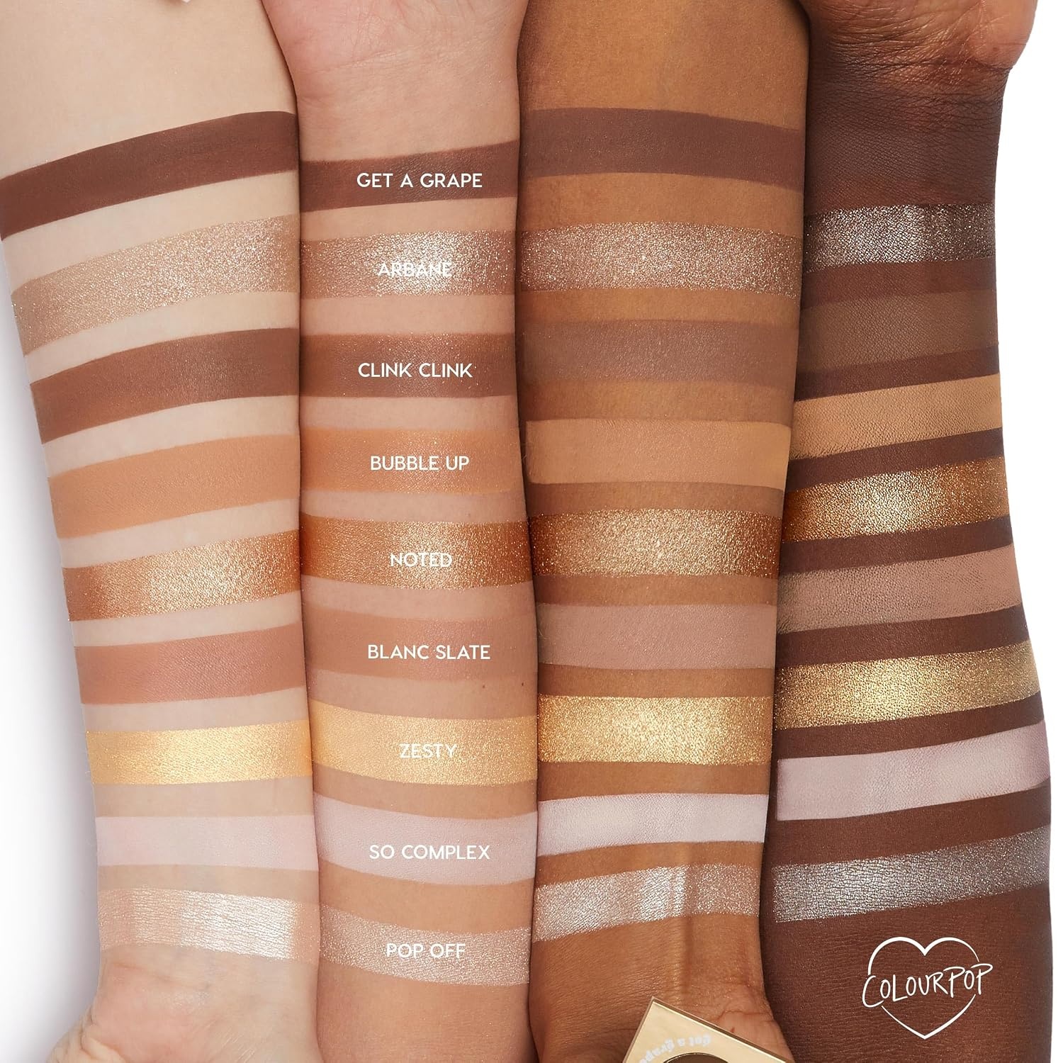 image:imageColourpop Pink Dreams Eyeshadow Palette Neutral amp Pink Eyeshadow Palette with Matte amp Glitter Finishes High Pigment Cool Toned Eye Makeup with Longwear Formula 03 ozFeelin Bubbly