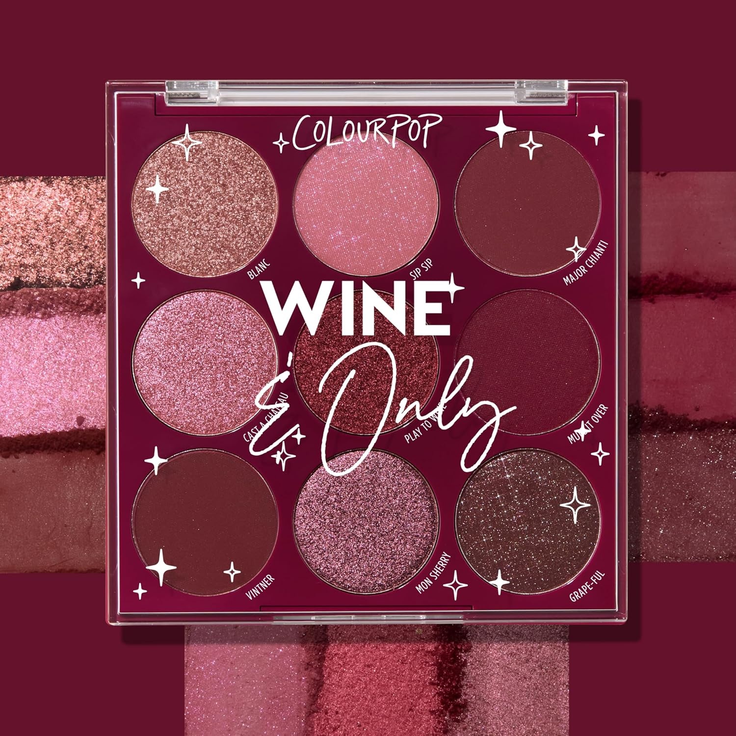 image:imageColourpop Pink Dreams Eyeshadow Palette Neutral amp Pink Eyeshadow Palette with Matte amp Glitter Finishes High Pigment Cool Toned Eye Makeup with Longwear Formula 03 ozWIne Only