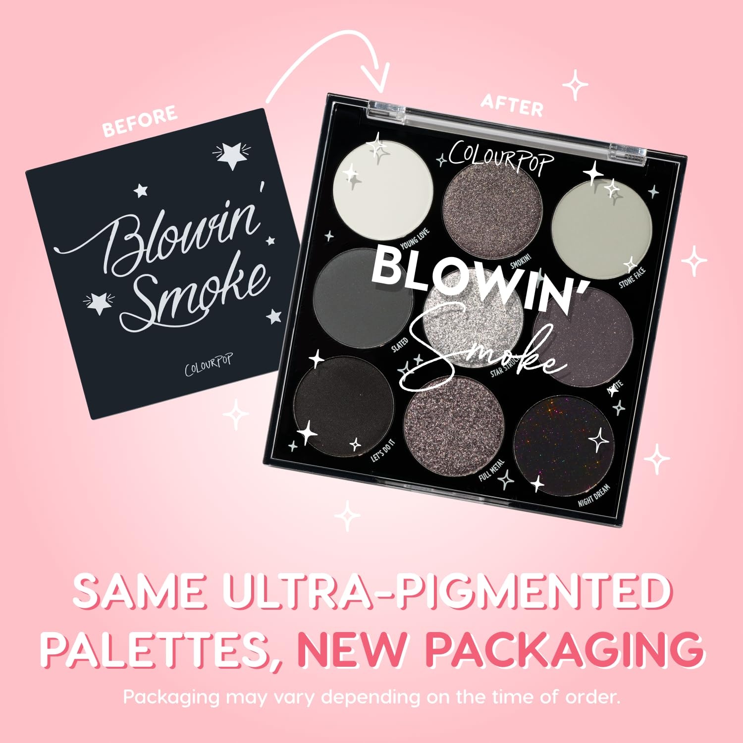 image:imageColourpop Pink Dreams Eyeshadow Palette Neutral amp Pink Eyeshadow Palette with Matte amp Glitter Finishes High Pigment Cool Toned Eye Makeup with Longwear Formula 03 ozBlowin Smoke