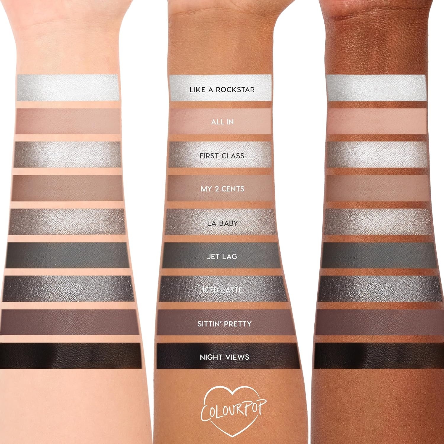 image:imageColourpop Pink Dreams Eyeshadow Palette Neutral amp Pink Eyeshadow Palette with Matte amp Glitter Finishes High Pigment Cool Toned Eye Makeup with Longwear Formula 03 ozGone Metal