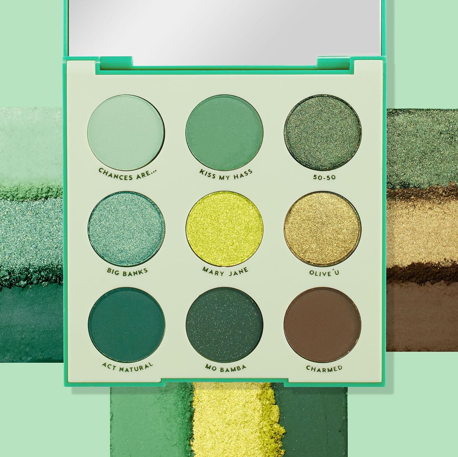 image:imageColourpop Pink Dreams Eyeshadow Palette Neutral amp Pink Eyeshadow Palette with Matte amp Glitter Finishes High Pigment Cool Toned Eye Makeup with Longwear Formula 03 ozJust My Luck