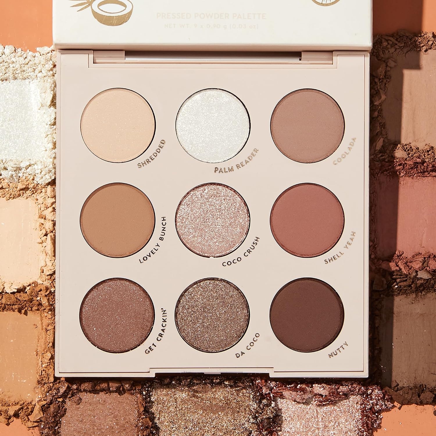 image:imageColourpop Pink Dreams Eyeshadow Palette Neutral amp Pink Eyeshadow Palette with Matte amp Glitter Finishes High Pigment Cool Toned Eye Makeup with Longwear Formula 03 ozGoing Coconuts