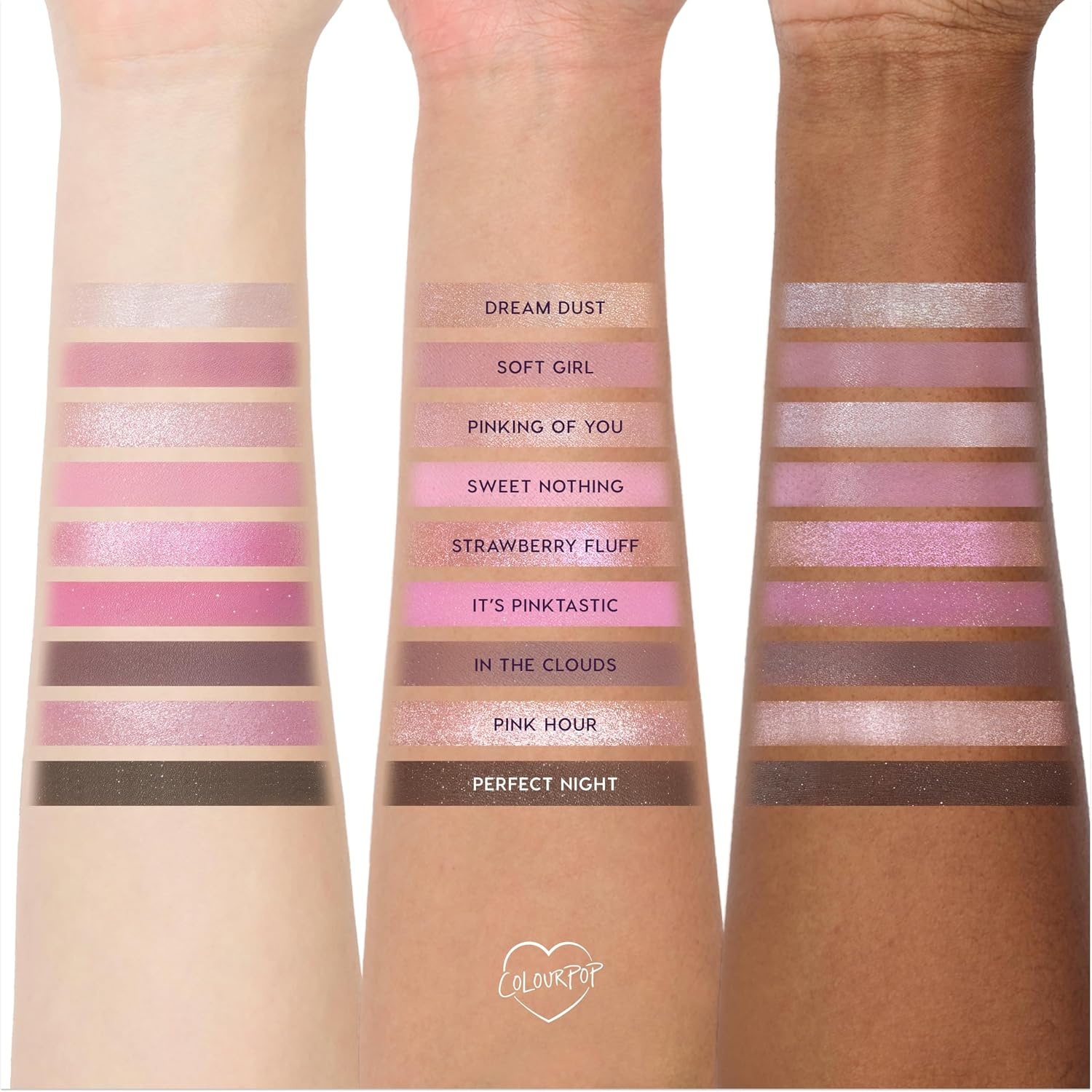 image:imageColourpop Pink Dreams Eyeshadow Palette Neutral amp Pink Eyeshadow Palette with Matte amp Glitter Finishes High Pigment Cool Toned Eye Makeup with Longwear Formula 03 ozPink Dreams
