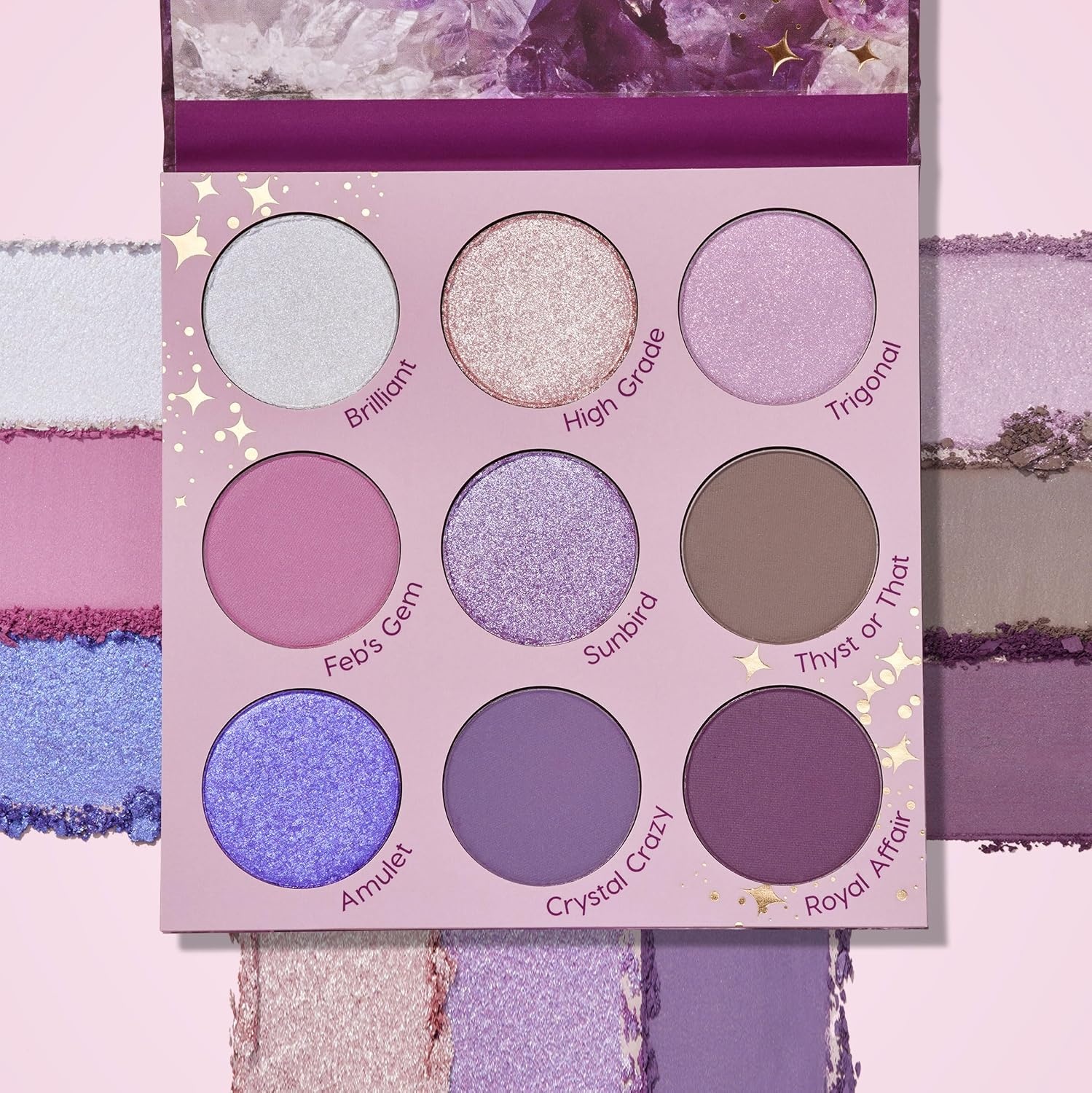 image:imageColourpop Pink Dreams Eyeshadow Palette Neutral amp Pink Eyeshadow Palette with Matte amp Glitter Finishes High Pigment Cool Toned Eye Makeup with Longwear Formula 03 ozAll Amethyst